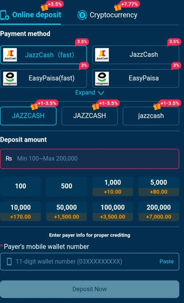 Win786 Deposit